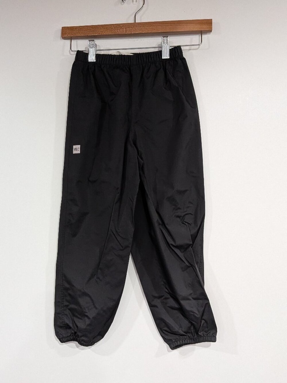Mountain Equipment Company MEC Heritage Rain Pants Black Size 6